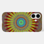 イランのカーペットアフリカの民族部族パターン.jpg Case-Mate iPhoneケース (裏面 (横))