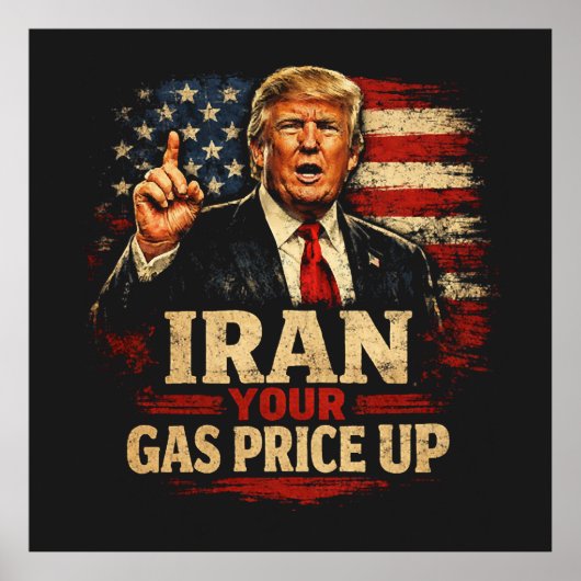 イランのガス代、値上げだって ポスター (正面)