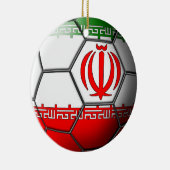 イランのサッカーのオーナメント セラミックオーナメント (右)