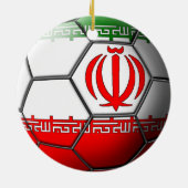 イランのサッカーのオーナメント セラミックオーナメント (裏面)