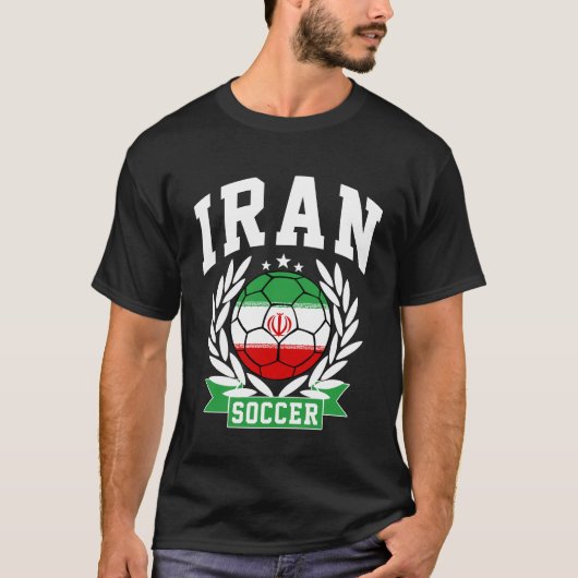 イランのサッカー Tシャツ (正面)