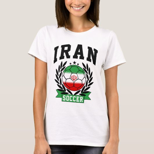 イランのサッカー Tシャツ (正面)