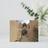 イランのサラヤズドにあるハガキ・サザニド要塞 ポストカード (スタンド正面)