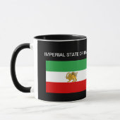 イランのシャー*マグカップ/ شاهنشاهی ایران پرچم لیوان マグカップ (左)