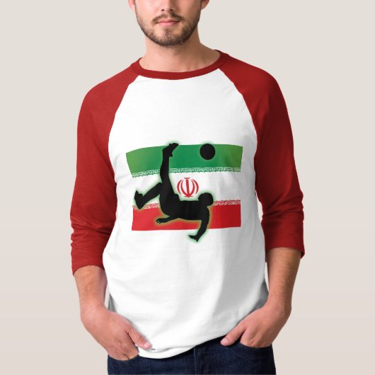 イランのバイシクルキック Tシャツ (正面)