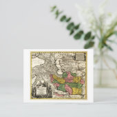 イランのパノラママップイラン ポストカード (スタンド正面)