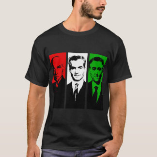 イランのパフラヴィ王 Tシャツ