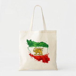 イランのライオンと太陽のトートバッグ | ペルシャのシールと太陽 トートバッグ