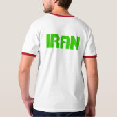 イランの信号器のティー Tシャツ (裏面)