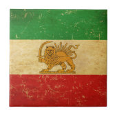 イランの国旗, イラン王の国旗 セラミック タイル (正面)