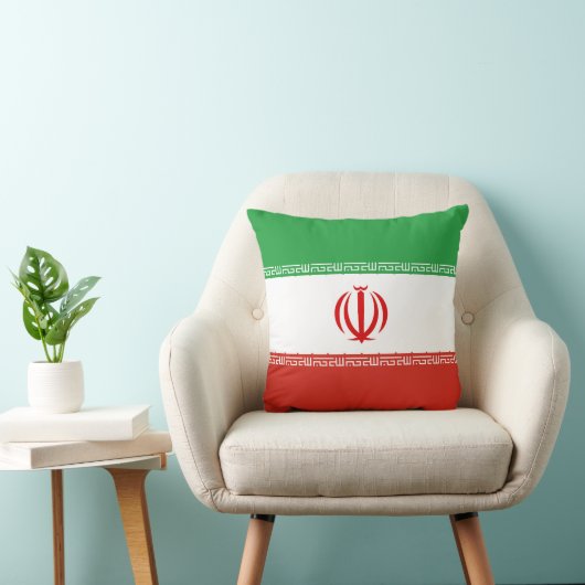 イランの国旗 クッション (椅子)