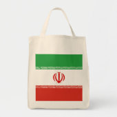 イランの国旗 トートバッグ (正面)
