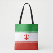 イランの国旗 トートバッグ (正面)