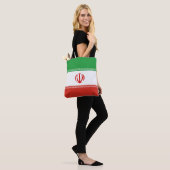 イランの国旗 トートバッグ (モデル)