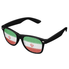 イランの国旗 レトロサングラス