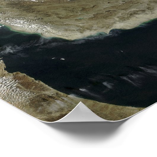 イランの塵嵐 ポスター (角)