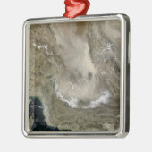 イランの塵嵐 メタルオーナメント (左)