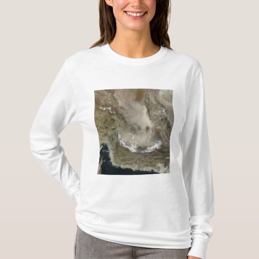 イランの塵嵐 Tシャツ (正面)