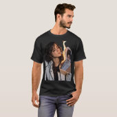 イランの女性の自由 - メンズTシャツ Tシャツ (正面フル)