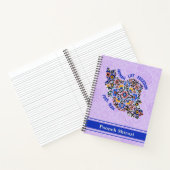 イランの姉妹のための力強い卒業ギフト ノートブック (内部)