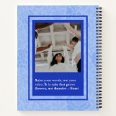 イランの姉妹のための力強い卒業ギフト ノートブック (裏面)