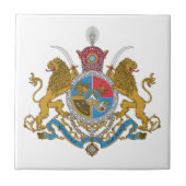 イランの帝国軍服（1925年～1979年） タイル (正面)