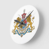 イランの帝国軍服（1925年～1979年） ラウンド壁時計 (傾斜)