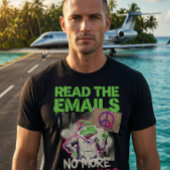 イランの平和 反戦 メールを読みなさい トライブレンドTシャツ