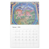 イランの建築のタイル カレンダー (2月 2026)