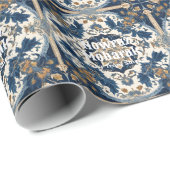 イランの新年ノウルーズパーティーギフトタイル ラッピングペーパー (ロールコーナー)