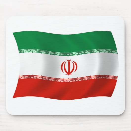 イランの旗のマウスパッド マウスパッド (正面)