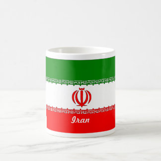イランの旗のマグ コーヒーマグカップ