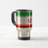 イランの旗 トラベルマグ (正面左)