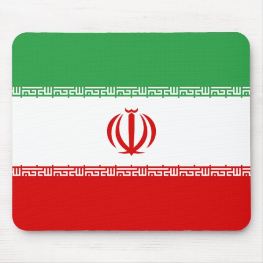 イランの旗 マウスパッド (正面)