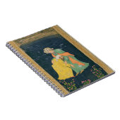 イランの服の人に曲がっているムラー ノートブック (右側)