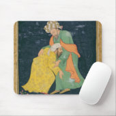 イランの服の人に曲がっているムラー マウスパッド (マウス)