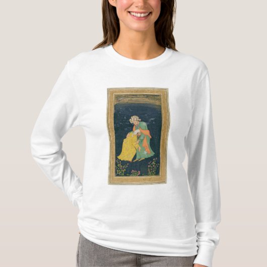 イランの服の人に曲がっているムラー Tシャツ (正面)