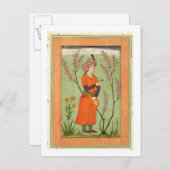 イランの王子姿カップとフラスコを保持, c ポストカード (正面/裏面)