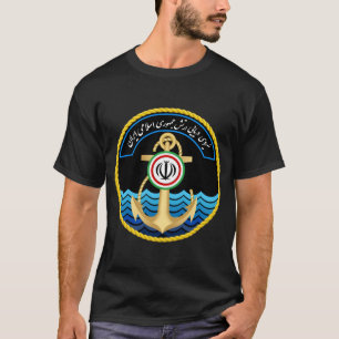 イランの軍隊のイスラム教共和国の海軍 Tシャツ