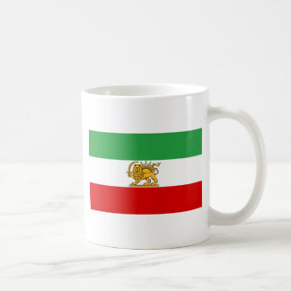 イランの(1964-1980年の) شیروخورشیدのShahの旗 コーヒーマグカップ