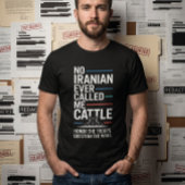 イランへの戦争反対 エプスタイン・ファイル退役軍人Tシャツ Tシャツ