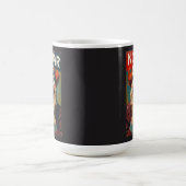 イランへの戦争反対 平和 コーヒーマグカップ (中央)
