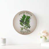 イランイラン香りセラピー時計 ラージ壁時計 (ホーム)