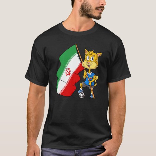 イランファンネコ Tシャツ (正面)