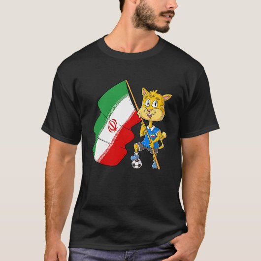 イランファンネコ Tシャツ (正面)
