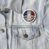 イランフランスのイラン国旗 缶バッジ (インサイチュ)