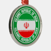 イラン丸エンブレム メタルオーナメント (右)
