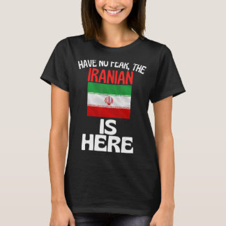 イラン人がここに来る恐れはない Tシャツ