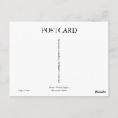 イラン動揺して国旗 ポストカード (裏面)