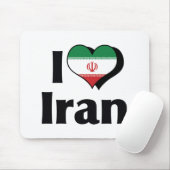 イラン国旗が好き マウスパッド (マウス)